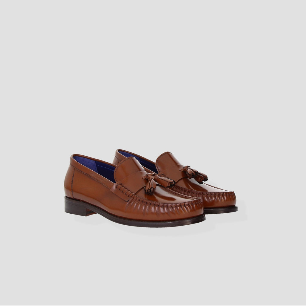 Mocassino mascherina e nappine antik Donna LV415801