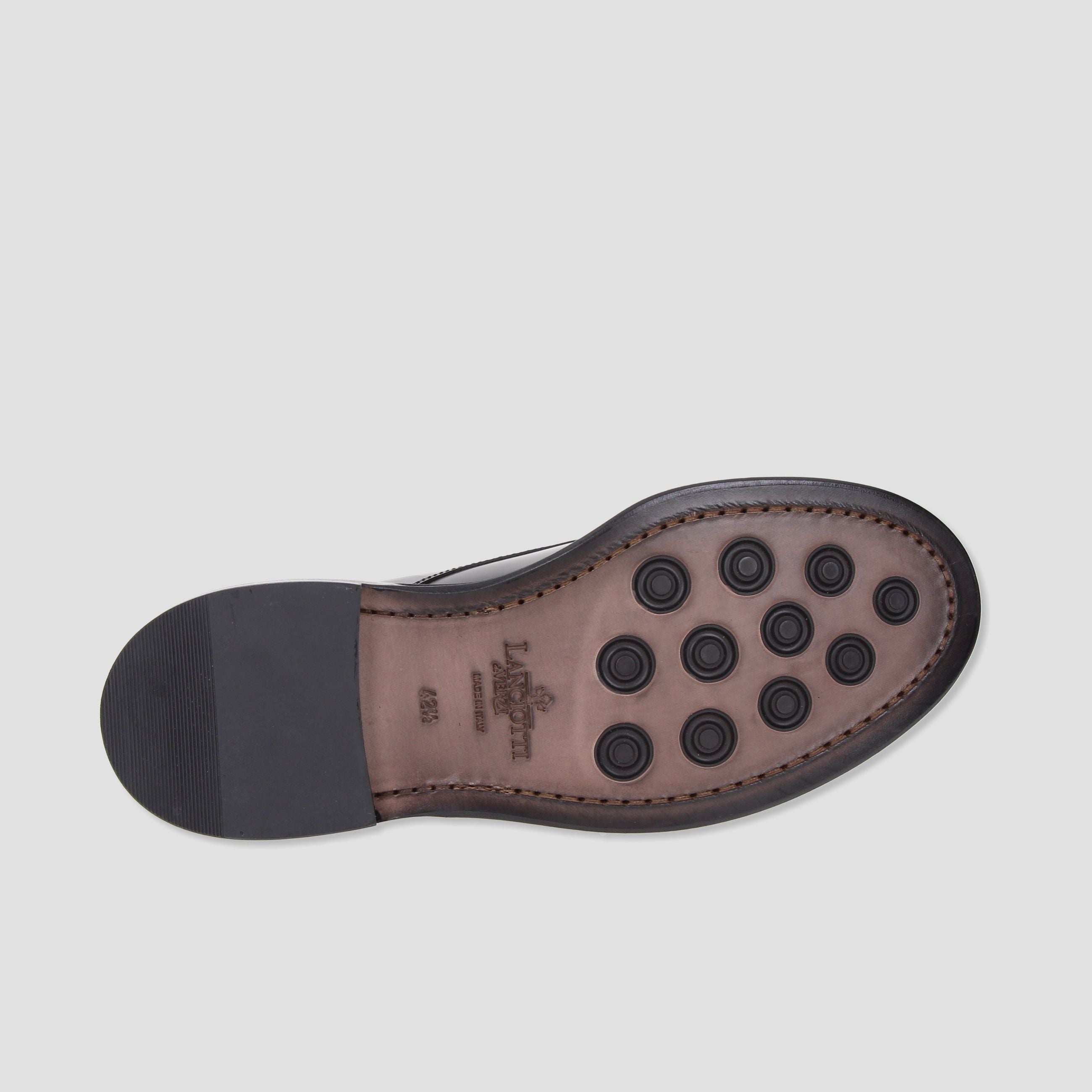 DERBY LISCIA FONDO CUOIO CON CLIPPER antik Uomo LV49801