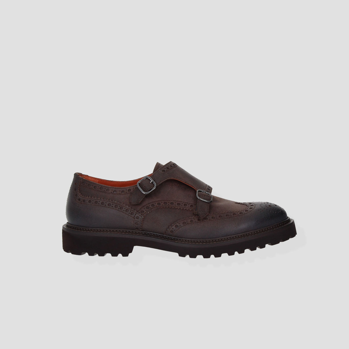 DOPPIA FIBBIA BROGUE SUEDE Uomo 231VL