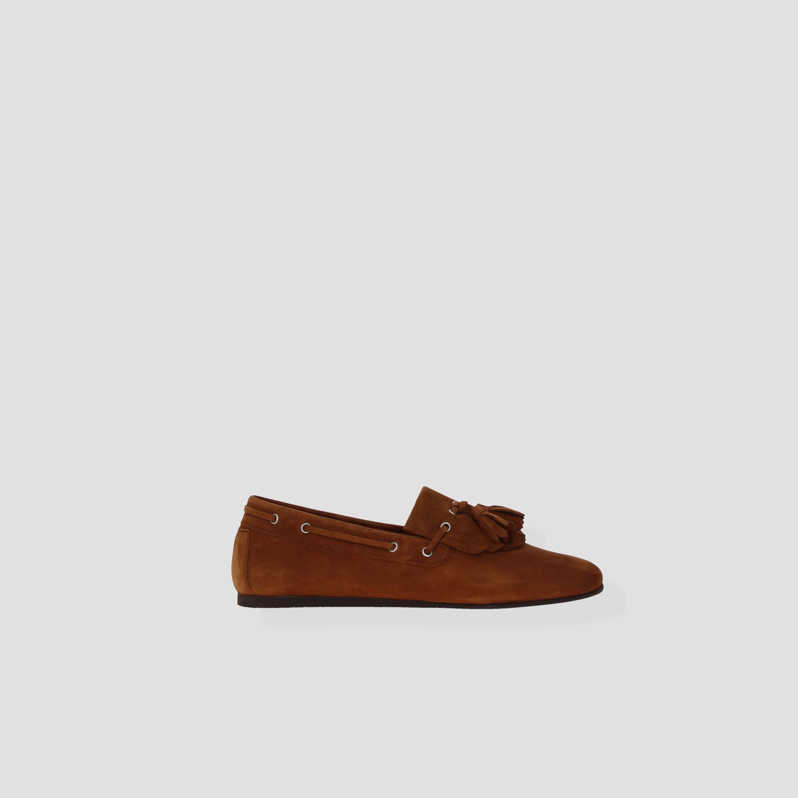 PANTOFOLA FRANGIA E NAPPINA CAMOSCIO Donna LV312201