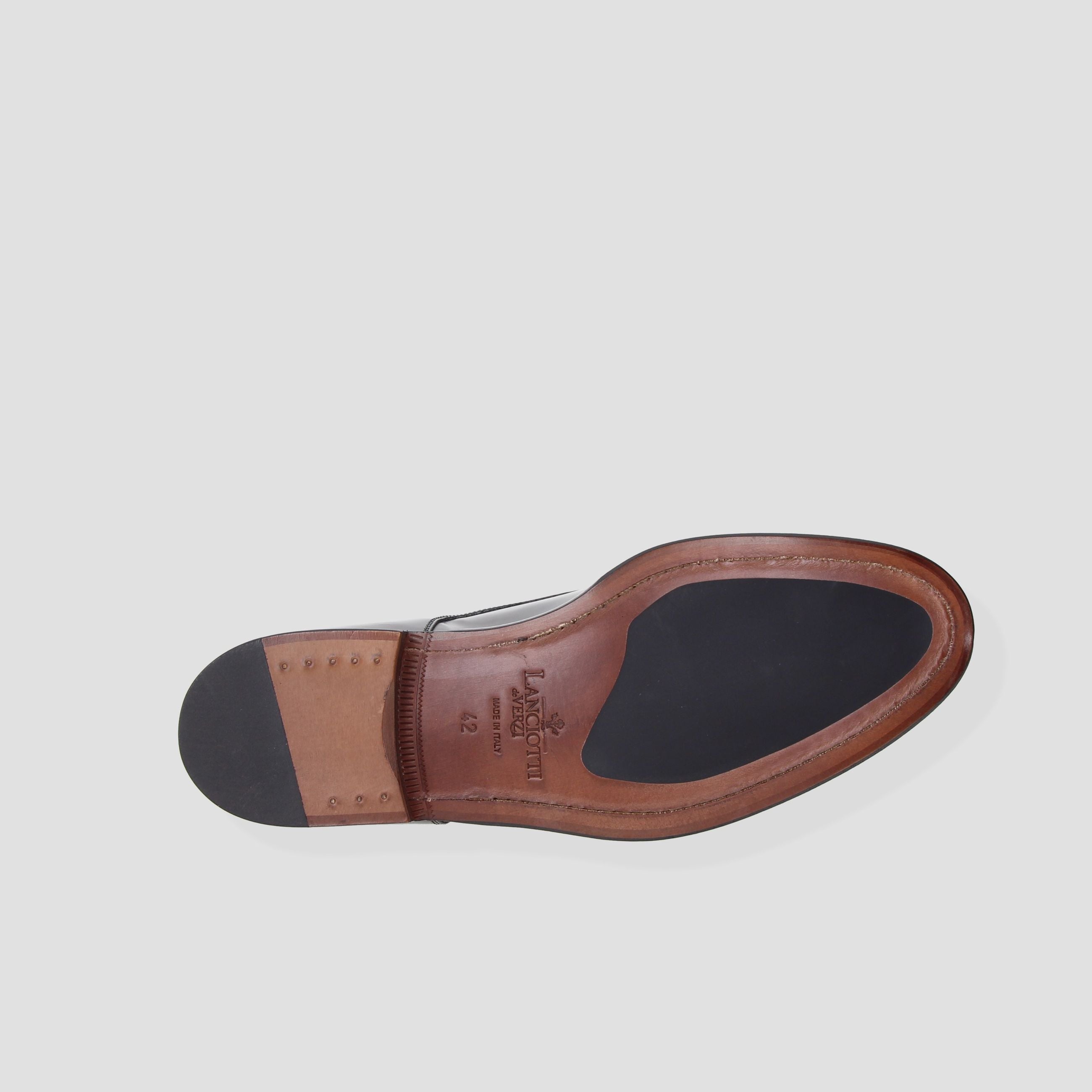 DOPPIA FIBBIA CON PUNTINA LISCIA antik Uomo 247PL