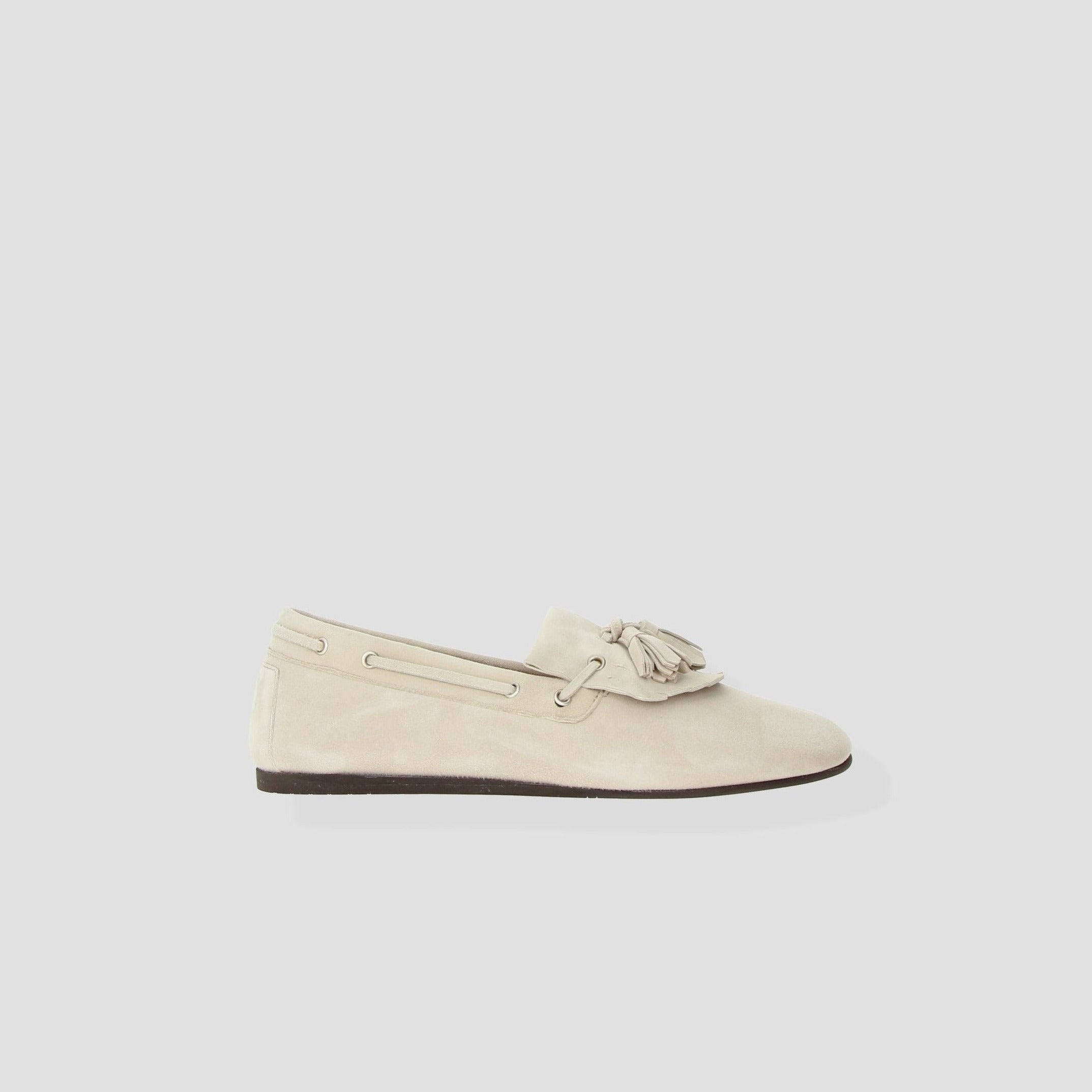 PANTOFOLA FRANGIA E NAPPINA CAMOSCIO Donna LV312201