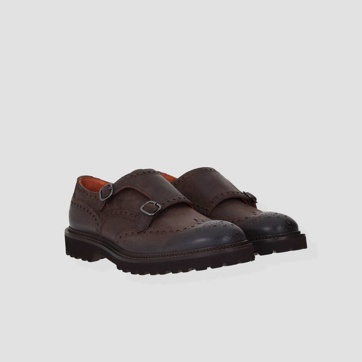 DOPPIA FIBBIA BROGUE SUEDE Uomo 231VL