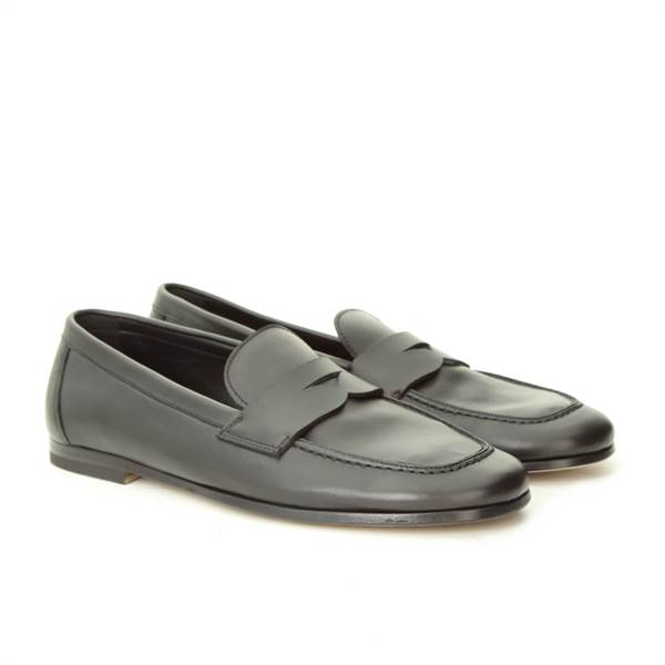LANCIOTTI DE VERZI MOCCASIN nappa black 