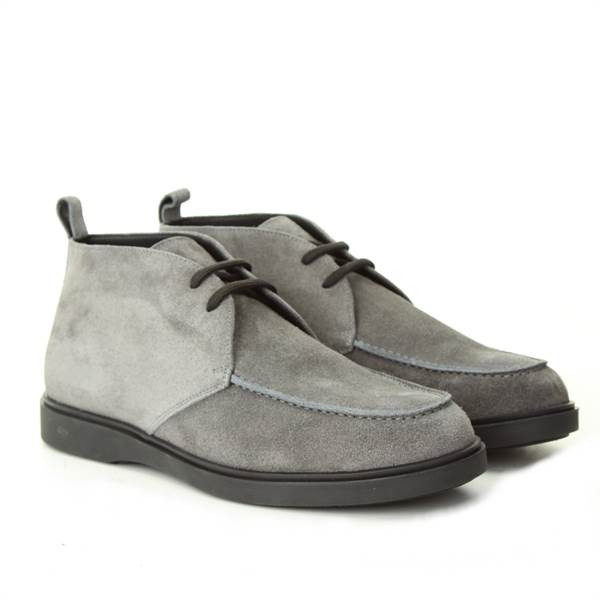 LANCIOTTI DE VERZI POLACCO suede GRIGIO 