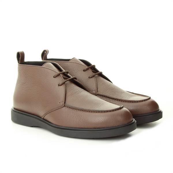 LANCIOTTI DE VERZI ANKLE BOOTS & BOOTS vitello BROWN 
