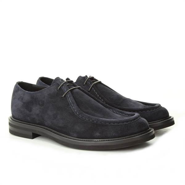 LANCIOTTI DE VERZI  suede BLUE 