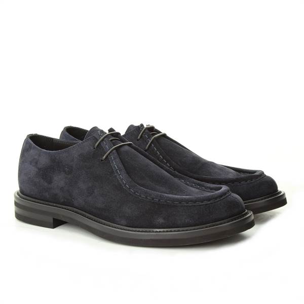 LANCIOTTI DE VERZI PARABOOT suede BLU 