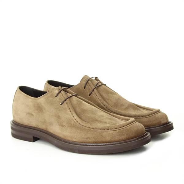 LANCIOTTI DE VERZI PARABOOT suede TABACCO 