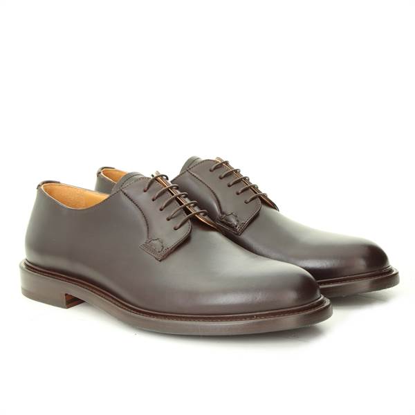 LANCIOTTI DE VERZI DERBY natural_calf TESTA DI MORO 