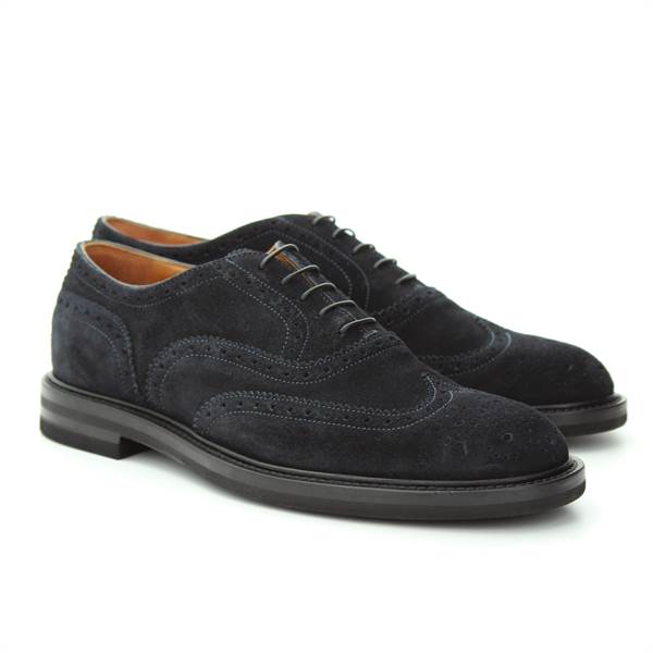 LANCIOTTI DE VERZI FRANCESINA suede blu 