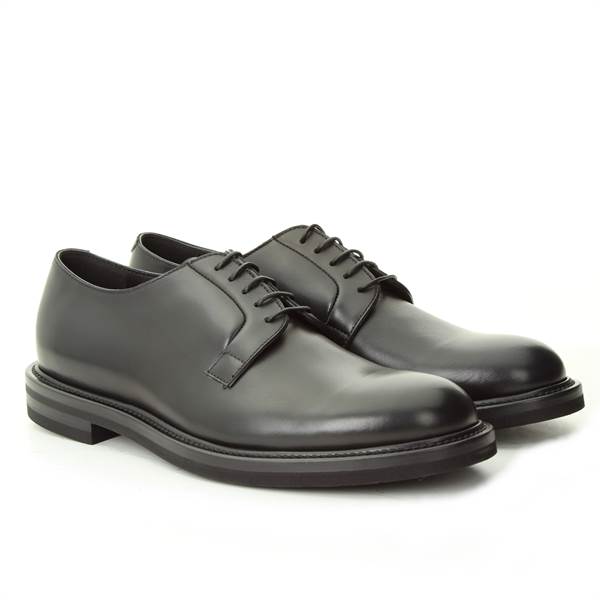 LANCIOTTI DE VERZI DERBY natural_calf NERO 