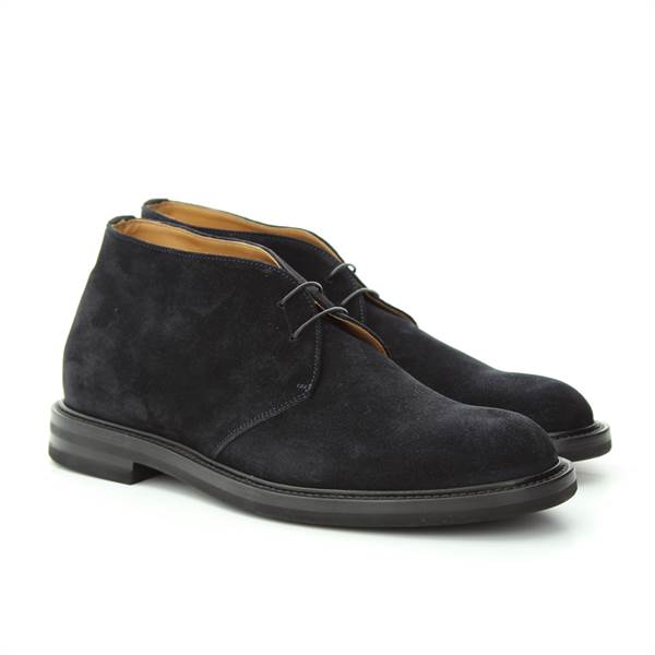 LANCIOTTI DE VERZI POLACCO suede blu 