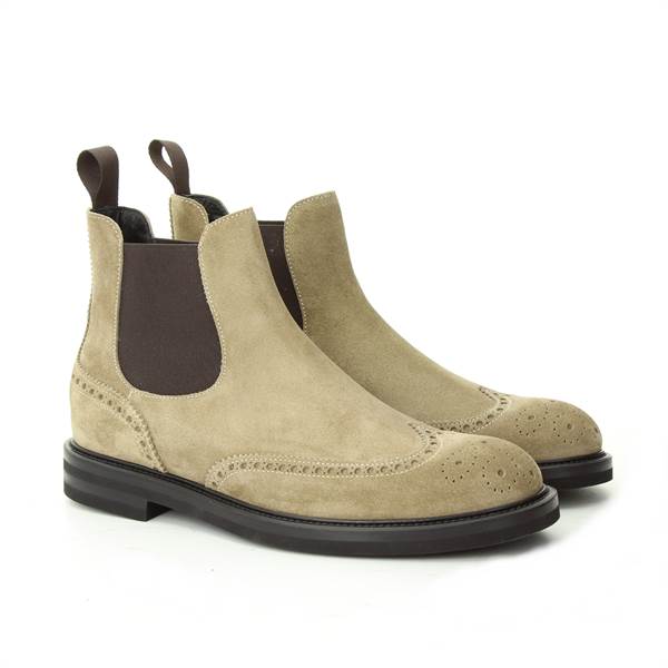 LANCIOTTI DE VERZI BEATLES suede taupe 