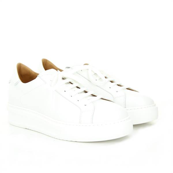 LANCIOTTI DE VERZI SNEAKER vitello BIANCO 