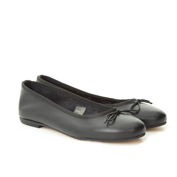 LANCIOTTI DE VERZI ballet flat nappa BLACK 