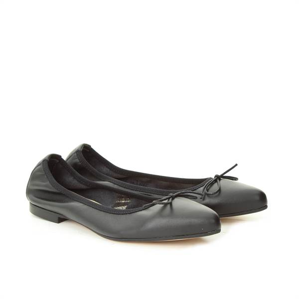 LANCIOTTI DE VERZI ballet flat nappa BLACK 