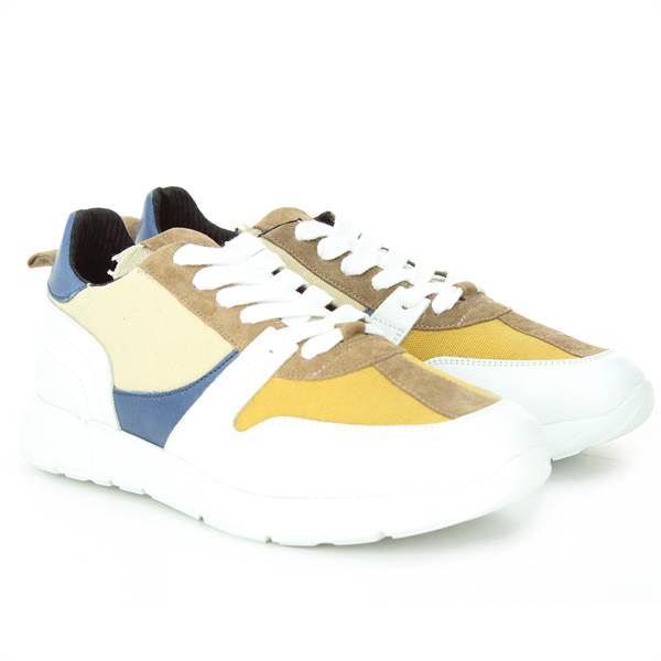 LANCIOTTI DE VERZI SNEAKERS vitello_tessuto  