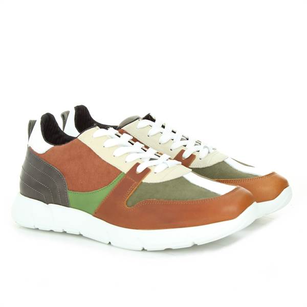 LANCIOTTI DE VERZI SNEAKERS vitello_tessuto  