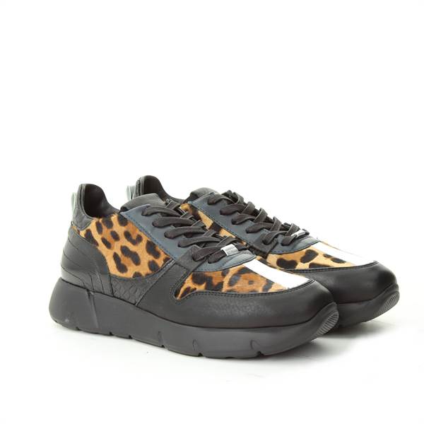LANCIOTTI DE VERZI SNEAKERS castoro spotted coconut black  